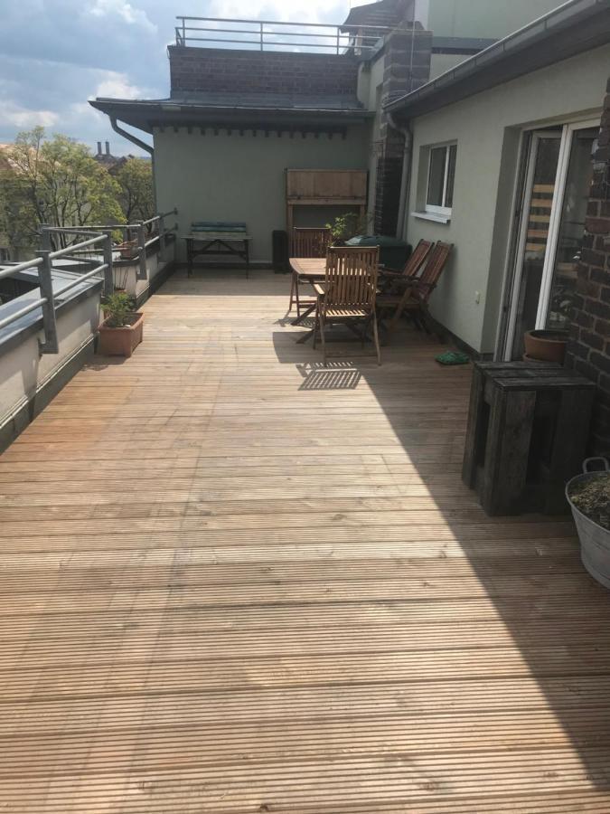 Dachterrassen Idylle Ueber Den Daechern Dresdens Exterior photo