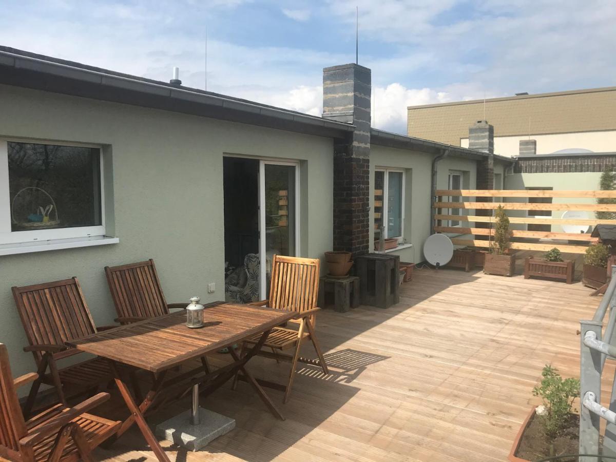 Dachterrassen Idylle Ueber Den Daechern Dresdens Exterior photo
