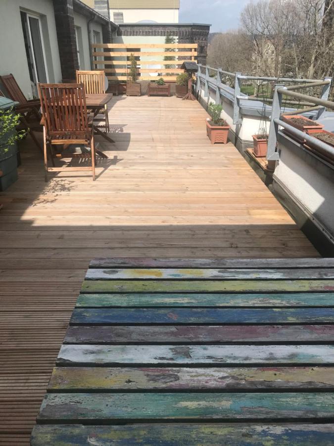 Dachterrassen Idylle Ueber Den Daechern Dresdens Exterior photo